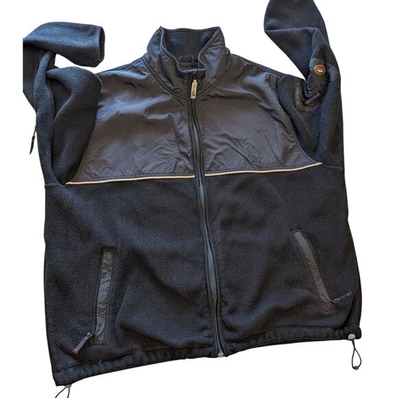 Eddie Bauer Polartec Fleece Jacket Men XXL Zip Outdoor WindPro Hiking Sweatshirt - Picture 13 of 16